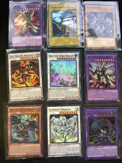 Yu-Gi-Oh Binder Collection Of multiple cards. - Image 1