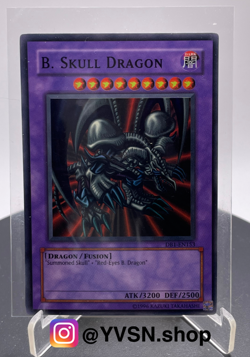 Yugioh! B. Skull Dragon DB1-EN153 Unlimited Edition x 1 *see description* - Image 1