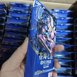 One Piece Card Game Chinese OPC-14 Booster Slim Box Sealed The Azure Sea's Seven - Image 3