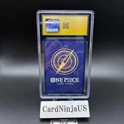 CGC PRISTINE 10 Sanji OP01-013 Promo 25th Anniversary Edition ONE PIECE Card 52 - Image 2
