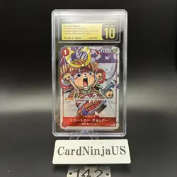 CGC 10 PRISTINE Tony Tony Chopper Parallel ST01-006 C 25th Edition ONE PIECE 142 - Image 1