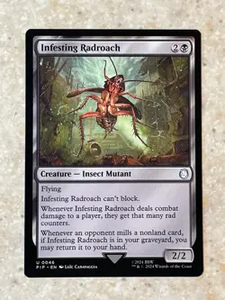 MTG NM Infesting Radroach [Fallout] - Image 1