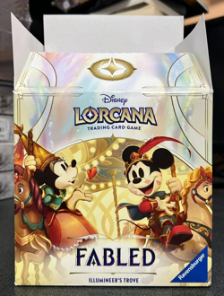 Disney Lorcana FABLED Illumineers Trove-open box-Free Shipping - Image 1