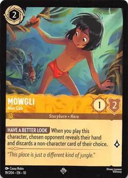 Mowgli Man Cub 19/204 Whispers in the Well Disney Lorcana - Image 1