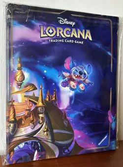 🔹Stitch 9 Pocket Binder🔹Disney Lorcana Azurite Sea Sealed 2024🔹252 Cards - Image 2