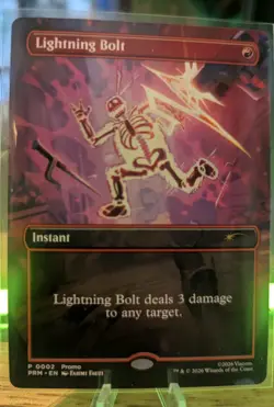 3 Promo Cards Spicy Oatmeal Lightning Courier Teenage Mutant Ninja Turtles MTG - Image 4