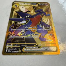 Cynthia’s GARCHOMP EX 241/182 Pokemon TCG card - Image 2