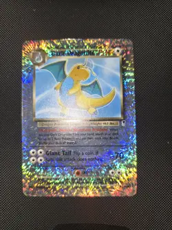 Pokemon TCG Dark Dragonite Holo Rare Card 5/110 WOTC Legendary Collection - Image 1