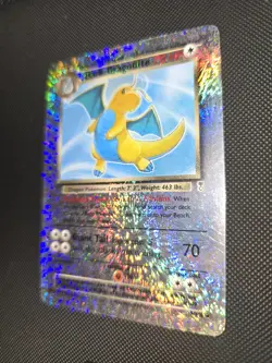 Pokemon TCG Dark Dragonite Holo Rare Card 5/110 WOTC Legendary Collection - Image 2