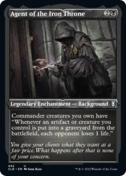 Agent of the Iron Throne (Etched Foil) -Foil Near Mint MTG - Image 1