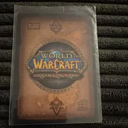 The Footsteps of Illidan WoW TCG Ability Loot Card 1/3 Upper Deck - Image 2