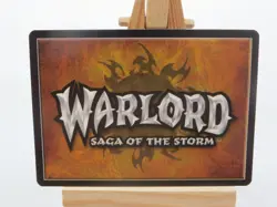 WARLORD Saga of the Storm CCG Mercenary Character Card ESSILA WILD RAVEN 32/78 - Image 2