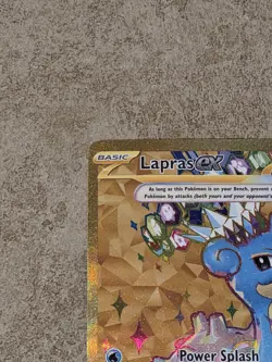 [ NM ] Lapras EX 164 Scarlet & Violet Promo Holo Pokemon Card - Image 2