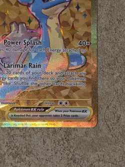 [ NM ] Lapras EX 164 Scarlet & Violet Promo Holo Pokemon Card - Image 4