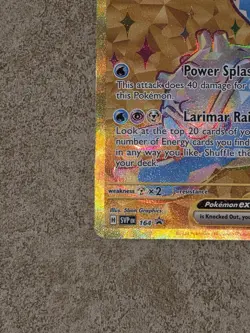 [ NM ] Lapras EX 164 Scarlet & Violet Promo Holo Pokemon Card - Image 5