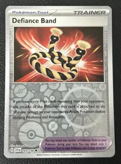 Defiance Band 169/198 Scarlet Violet Base Reverse Holo Pokemon TCG Card NM - Image 1