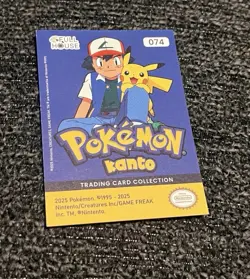 2025 POKEMON Kanto FH 2 TCG Card #074 GEODUDE Peru - Image 2