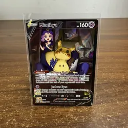Mimikyu V TG16/TG30 Brilliant Stars Trainer Gallery Pokemon Card Near Mint - Image 1