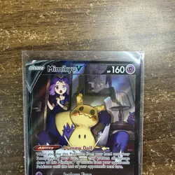 Mimikyu V TG16/TG30 Brilliant Stars Trainer Gallery Pokemon Card Near Mint - Image 3
