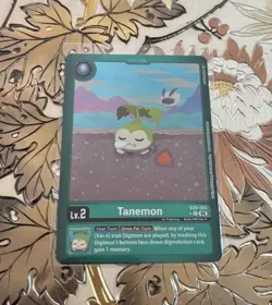 Digimon Card Game Tanemon Limited Foil EX9-004 Versus Monsters AUC - Image 1