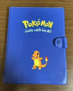 Pokemon TCG Vintage Charmander 4 Pocket Card Binder (Binder Only) - Image 1