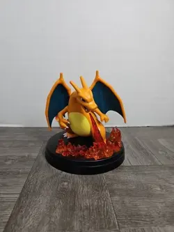 Charizard ex Super Premium Collection Box Card Display Pokemon TCG - FIGURE ONLY - Image 1