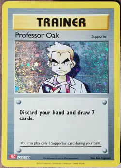 Pokemon TCG Classic PROFESSOR OAK #23/34 CLC Holo Rare card (mint) - Image 1