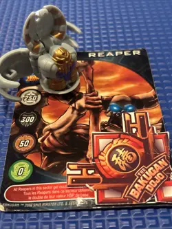 Bakugan: Battle Brawlers B1 | Haos ✨ Reaper | 450G | 28mm | + HSP Card - Image 1