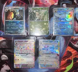 Lot of of 5 prismatic evolution Pokemon cards Near Mint/ Mint Eeveelutions Lot#2 - Image 1