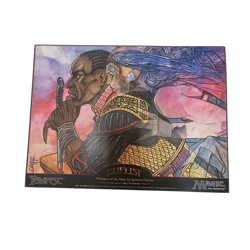 Duelist Art Whispers of the Muse Hoover Tempest Poster Art 1997 MTG Advert Promo - Image 1
