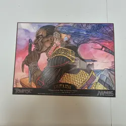 Duelist Art Whispers of the Muse Hoover Tempest Poster Art 1997 MTG Advert Promo - Image 2