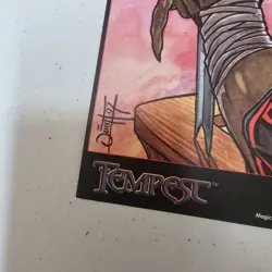 Duelist Art Whispers of the Muse Hoover Tempest Poster Art 1997 MTG Advert Promo - Image 4