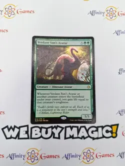 MTG | Verdant Sun's Avatar | IXL | Foil | Heavily Played | English - Image 1