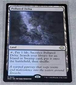 Polluted Delta Modern Horizons 3 Regular Magic The Gathering - Image 3