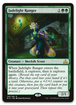 Jadelight Ranger #136 Rivals of Ixalan RIX Magic MTG - Image 1
