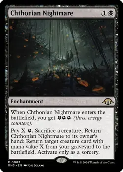 Chthonian Nightmare MTG NM Modern Horizons 3 FOIL - Image 1