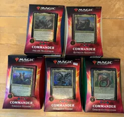 MTG Magic The Gathering Ikoria Lair of Behemoths Commander Decks Full Set of 5 - Image 1