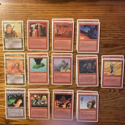 MTG: Vintage ‘95 Chronicles 92 Card Lot: Legends, Artifacts, Lands, X5 Color LP - Image 1