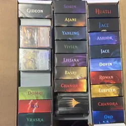 Magic: The Gathering Mixed Card Lot Gideon Sorin Ajani Yanling Vivien - Image 1