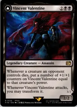 Vincent Valentine R FINAL FANTASY 125 NM - Image 1