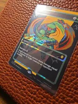 MTG: Super Combo (Borderless) R 95 Teenage Mutant Ninja Turtles Surger Foil - Image 2