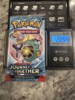 22.54g HEAVY!- Pokemon TCG Journey Together Booster Pack! Sealed!-Possible GODU - Image 1