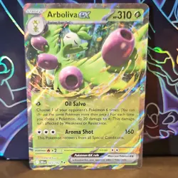 Pokemon TCG Arboliva EX 023/182 SV10 Destined Rivals Double Rare Holo 310 HP - Image 1