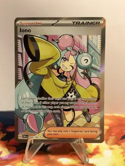 Pokemon TCG IONO 254/193 ULTRA RARE PALDEA EVOLVED NM - Image 1