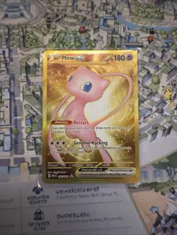 Pokemon Mew EX TCG 205/165 Scarlet & Violet 151 Holo Card - Image 1