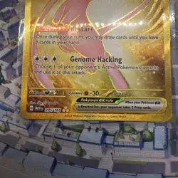 Pokemon Mew EX TCG 205/165 Scarlet & Violet 151 Holo Card - Image 4