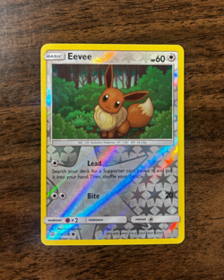 Eevee 166/236 - Cosmic Eclipse 2019 Reverse Holo NM Pokemon TCG - Image 1