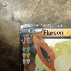 Pokemon Flareon EX RC6/RC32 Generations Radiant Collection Full Art Holo - Image 3