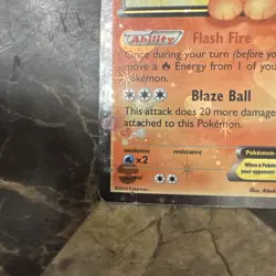 Pokemon Flareon EX RC6/RC32 Generations Radiant Collection Full Art Holo - Image 4