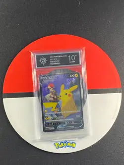 Pokemon TCG S-Chinese Card Sword & Shield CS4.1C-016 Pikachu V Grade10 - Image 1